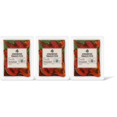 AH Gemarineerde tomaatjes pesto 3-pack