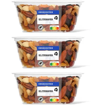 AH Elitehaver ongezouten 3-pack