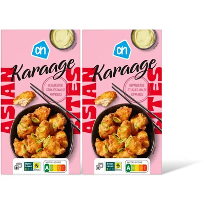 AH Wereldse hapjes karaage kip 2-pack