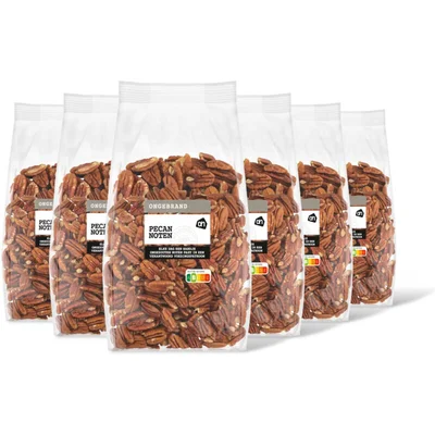 AH Pecannoten ongebrand 6-pack