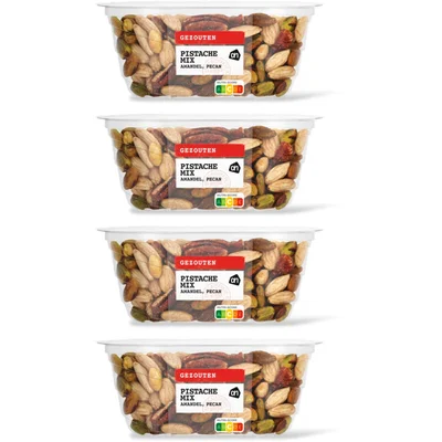AH Pistachemix gezouten 4-pack