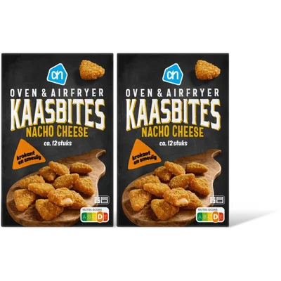 AH Kaasbites nacho cheese 2-pack