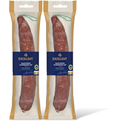 AH Excellent Saucisson d'Ardenne 2-pack
