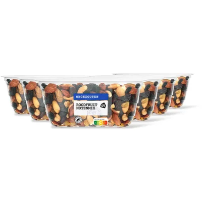 AH Roodfruit notenmix ongezouten 6-pack