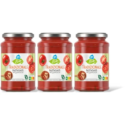 AH Biologisch Pastasaus tradizionale 3-pack