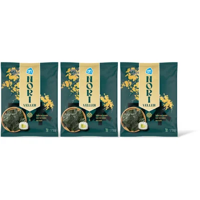 AH Nori vellen 3-pack