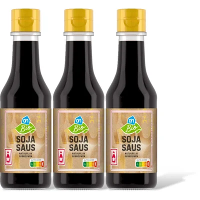 AH Biologisch Soja saus 3-pack
