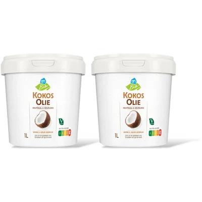 AH Biologisch Kokosolie 2-pack
