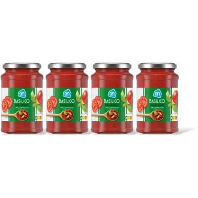 AH Pastasaus basillico 4-pack