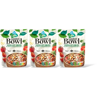 AH Comfort bowl tomaat orzo 3-pack