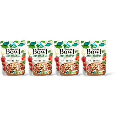 AH Comfort bowl tomaat orzo 4-pack