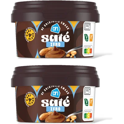 AH Sate saus zero 2-pack