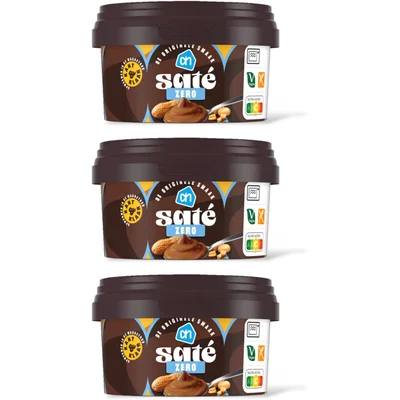 AH Sate saus zero 3-pack