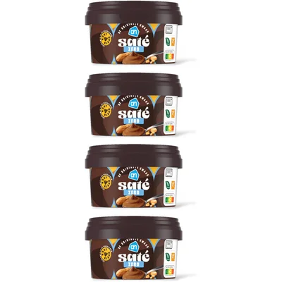 AH Sate saus zero 4-pack