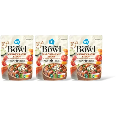 AH Comfort bowl Marokkaanse stoof 3-pack