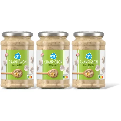AH Champignon pastasaus truffelsmaak 3-pack