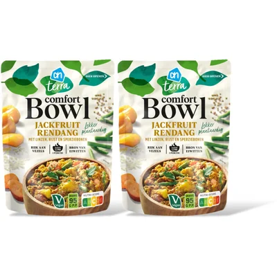 AH Terra Plantaardig comfort bowl jackfruit 2-pck
