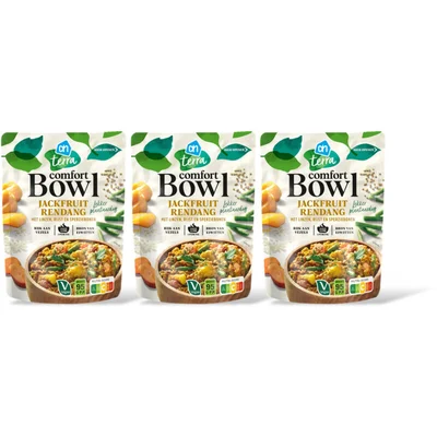 AH Terra Plantaardig comfort bowl jackfruit 3-pck