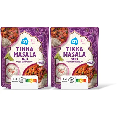 AH Tikka masala saus 2-pack