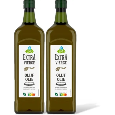 AH Biologisch Olijfolie extra vierge 2-pack