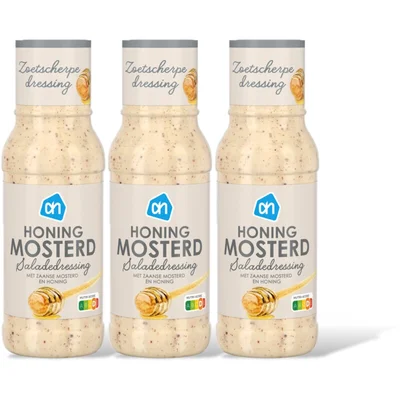 AH Dressing honing-mosterd 3-pack