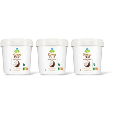 AH Biologisch Kokosolie 3-pack