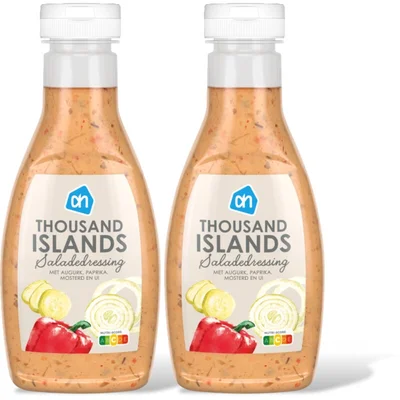 AH Saladedressing thousand islands 2-pack