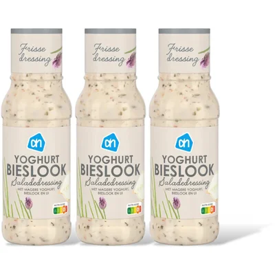 AH Yoghurtdressing bieslook 3-pack