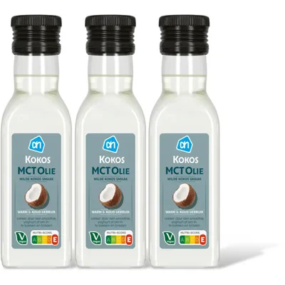 AH Kokos mct olie 3-pack