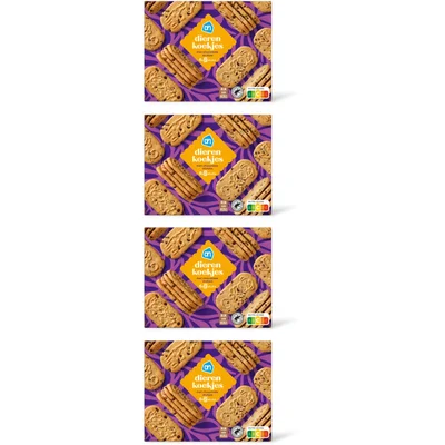 AH Dierenkoekjes met chocolade stukjes 4-pk