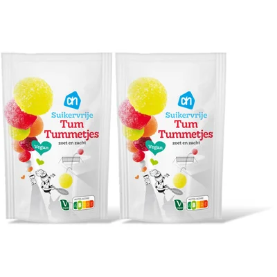 AH Tum tummetjes suikervrij 2-pack