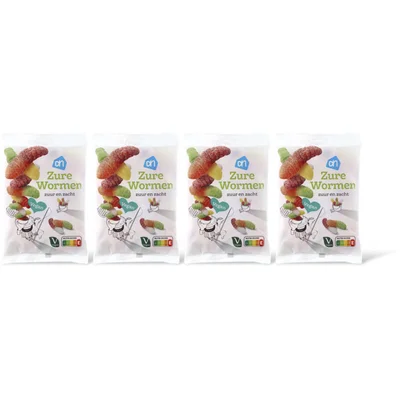 AH Zure gloeiworm 4-pack