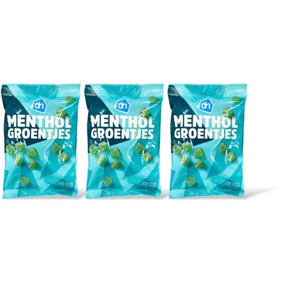 AH Menthol groentjes 3-pack