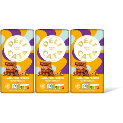 Delicata PralinÃ© knafÃ©h smaak 3-pack