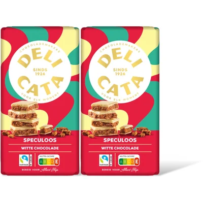 Delicata Wit met speculoosvulling 2-pack