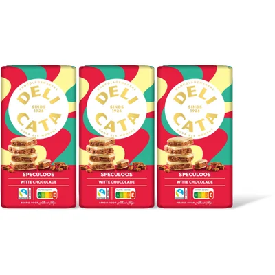 Delicata Wit met speculoosvulling 3-pack