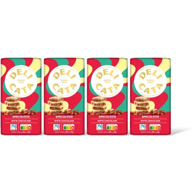 Delicata Wit met speculoosvulling 4-pack