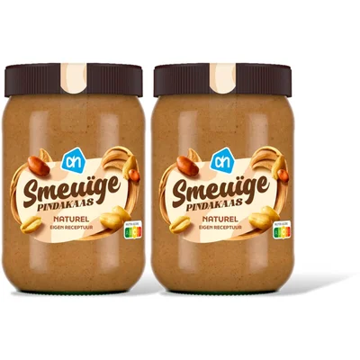 AH SmeuÃ¯ge pindakaas 2-pack