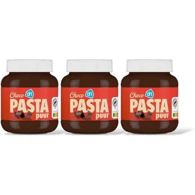 AH Chocoladepasta puur 3-pack