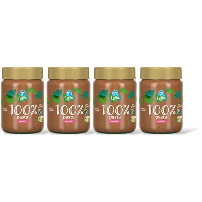 AH Terra Plantaardig 100% pasta amandel 4 pack