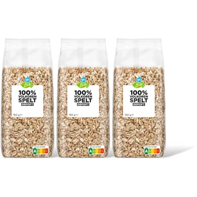 AH Biologisch 100% spelt 3-pack