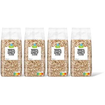 AH Biologisch 100% spelt 4-pack