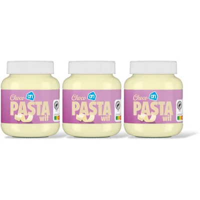 AH Chocoladepasta wit 3-pack