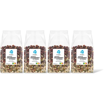 AH Verrijker gezoete cranberry pittenmx 4pk
