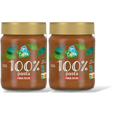 AH Terra 100% pasta pinda-pecan 2-pack