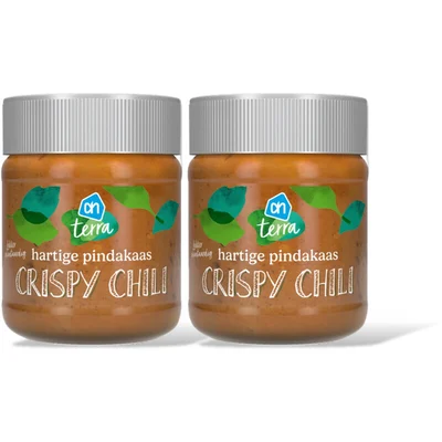 AH Terra Hartige pindakaas crispy chili 2-pack