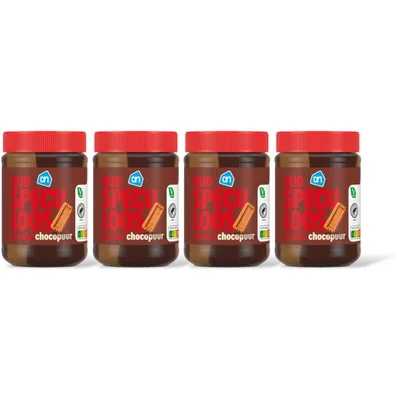 AH Duo speculoos pasta chocopuur 4-pack