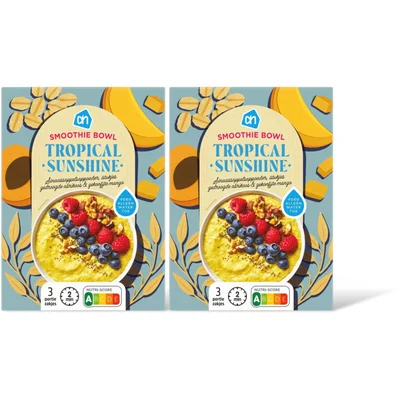 AH Smoothie bowl tropical sunshine 2-pack