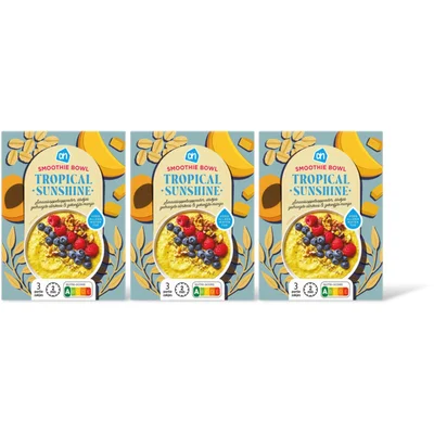 AH Smoothie bowl tropical sunshine 3-pack