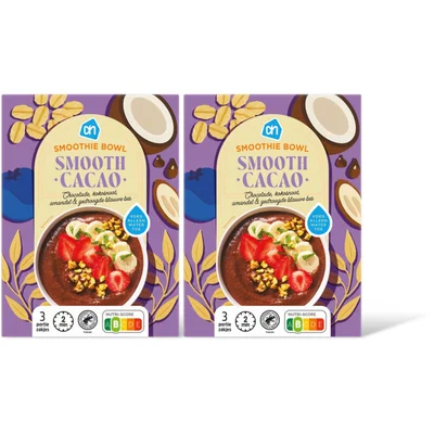 AH Smoothie bowl smooth cocoa 2-pack